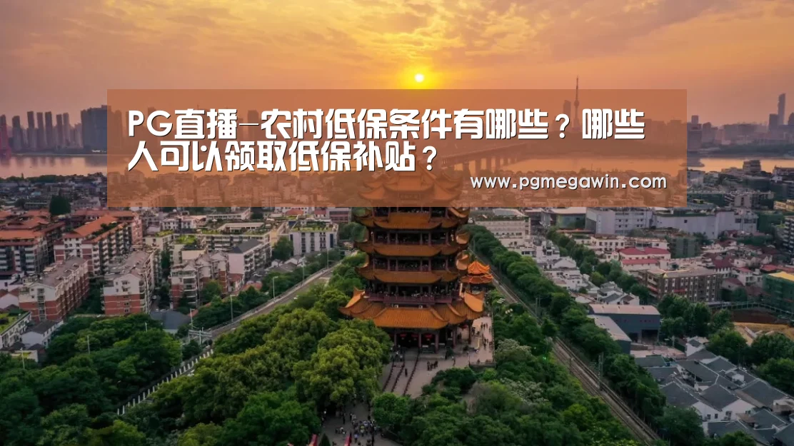 PG直播-农村低保条件有哪些?哪些人可以领取低保补贴?(图1) PG直播