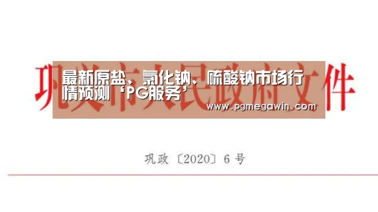 最新原盐、氯化钠、硫酸钠市场行情预测‘PG服务’(图1) PG模拟器
